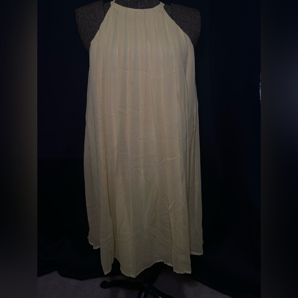 Express Golden Yellow Dress - Picture 3 of 4